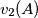 v_2(A)