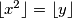 \lfloor x^2 \rfloor = \lfloor y \rfloor