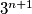 3^{n+1}