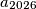 a_{2026}