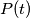 P(t)