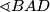 \sphericalangle BAD