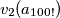 v_2(a_{100!})
