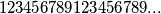 123456789123456789...