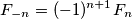 F_{-n}=(-1)^{n+1}F_n